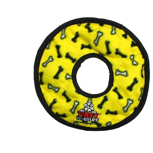 tuffy® Ultimate™ No Stuff Rings Yellow Bone print