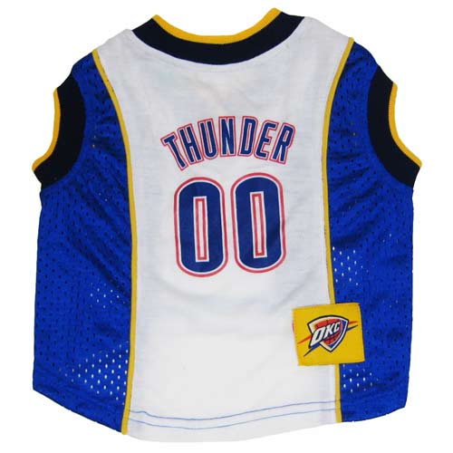 Oklahoma City Thunder NBA Dog Jersey