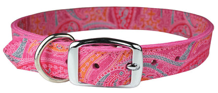 Pink Paisley Leather Collection