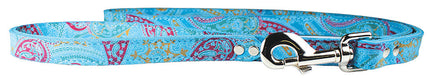 Turquoise Paisley Leather Collection