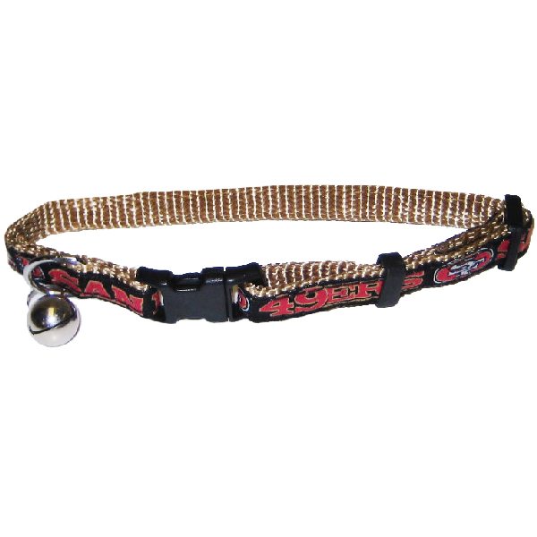 San Francisco 49ers NFL Cat Collar