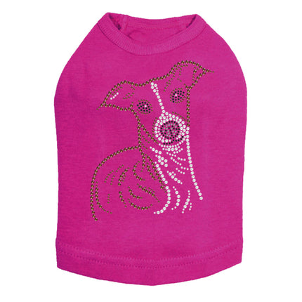 Italian Greyhound Face - Dog Tank