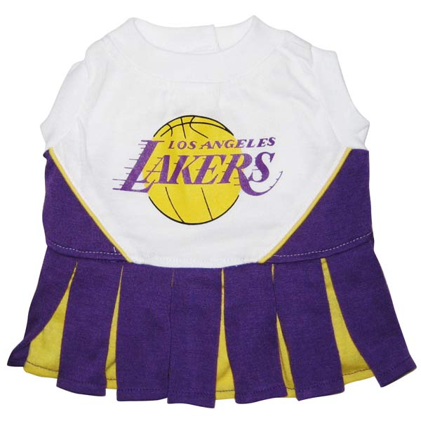 Los Angeles Lakers Dog Cheerleader Dress