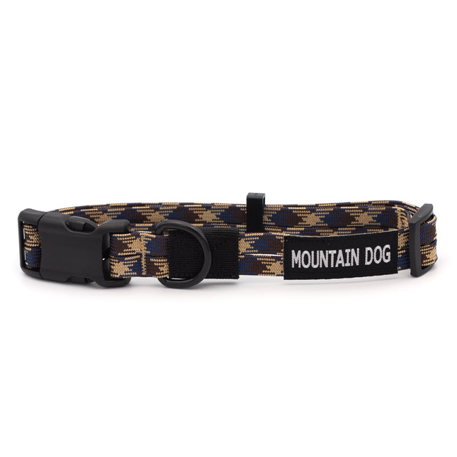 Adventure Style Mountain Argyle Climbing Rope Dog Collar