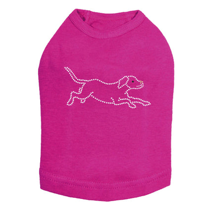 Labrador Retriever Outline - Dog Tank