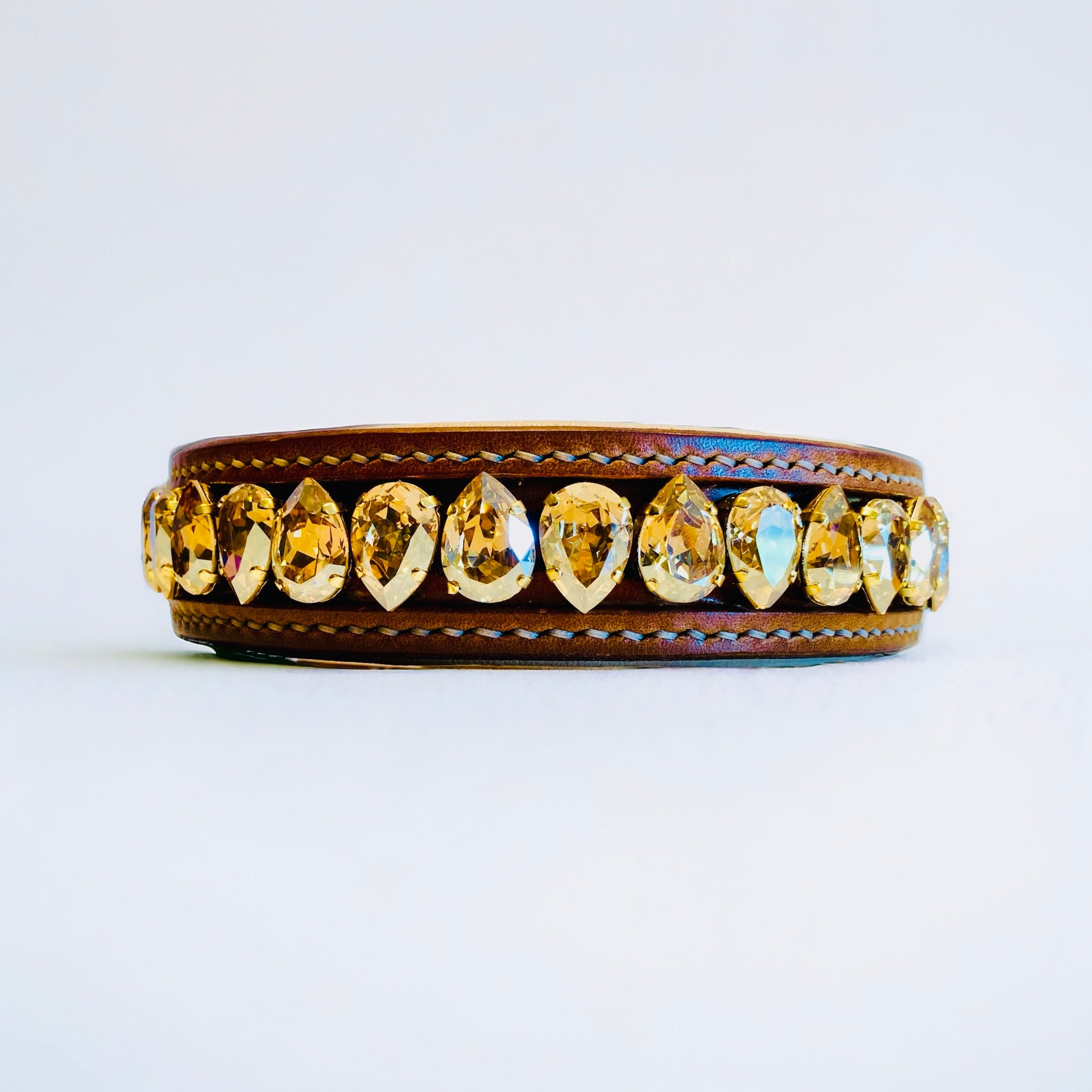 Liz Dog Collar Golden Shadow Over 19.5