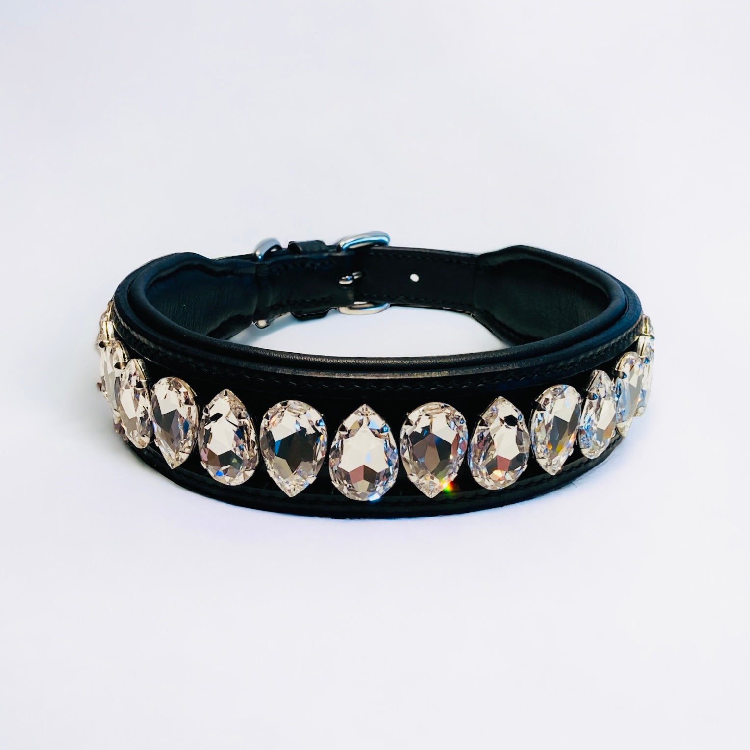 Liz Big Dog Collar Crystal