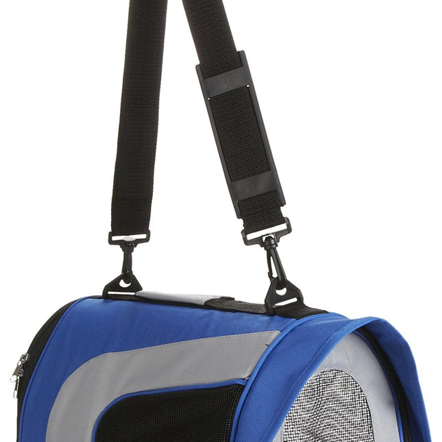 Blue Airline Approved Sporty Pet Dog Carrier