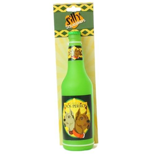 Silly Squeakers® Beer Bottle - Dos Perros