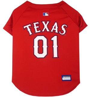 Texas Rangers Dog Jersey