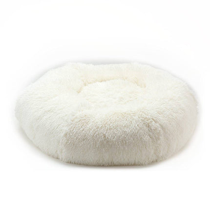 Cream Shag Bed