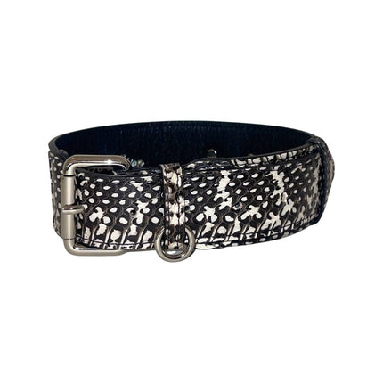 Black & White Classic Snake Collar