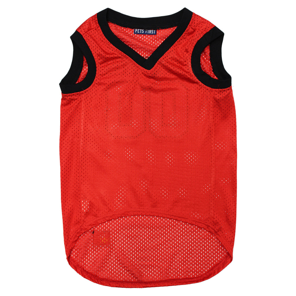 University of Louisville Cardinals Basketball Mesh Dog Jersey