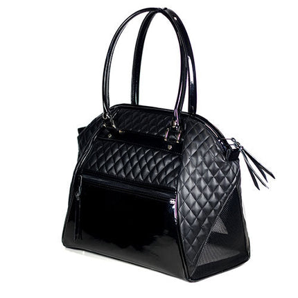 Haylee - Black Quilted Luxe