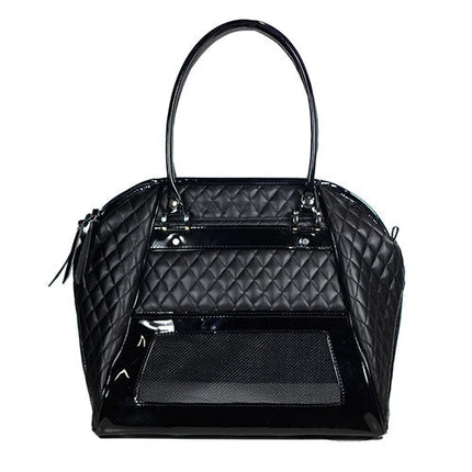 Haylee - Black Quilted Luxe