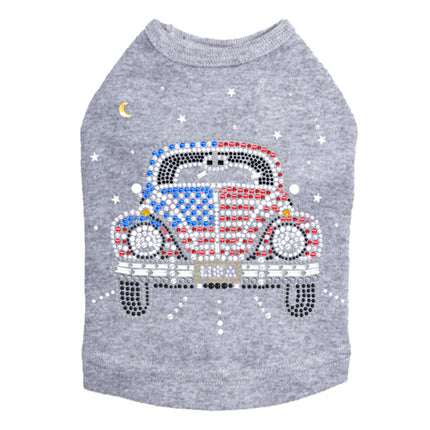 Volkswagon - Red, White, & Blue - Dog Tank