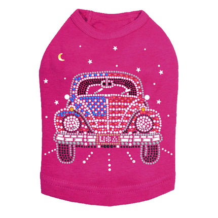 Volkswagon - Red, White, & Blue - Dog Tank