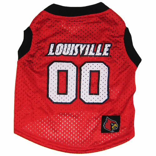 Louisville Cardinals NCAA Dog Jersey