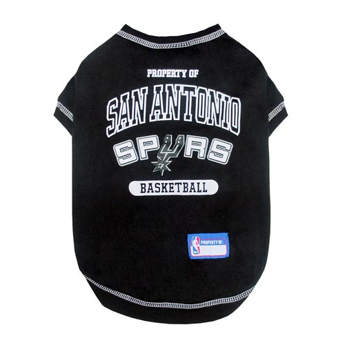 San Antonio Spurs NBA Dog Tee Shirt