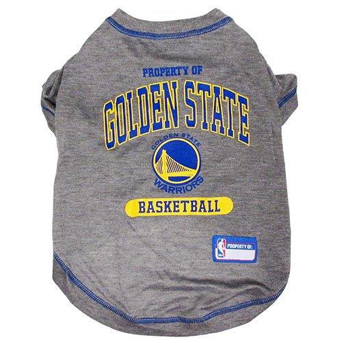 Golden State Warriors NBA Dog Tee Shirt