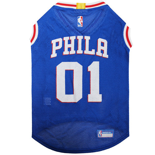 Philadelphia 76ers Mesh Basketball Jersey Option