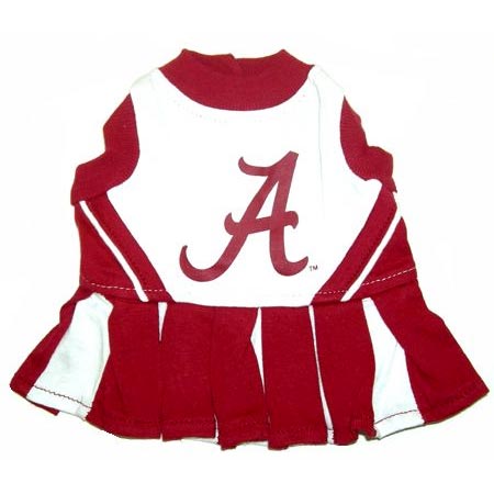 Alabama Crimson Tide Cheerleader Dog Dress
