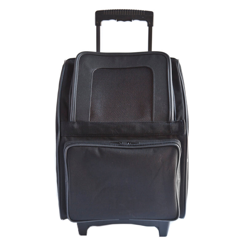 Rio CLassic - Black Rolling Carrier 3 in 1 carrier! Airline Approved Carrier, Back Pack, and Car Seat!!