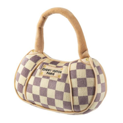 Checker Chewy Vuiton Purse by Haute Diggity Dog