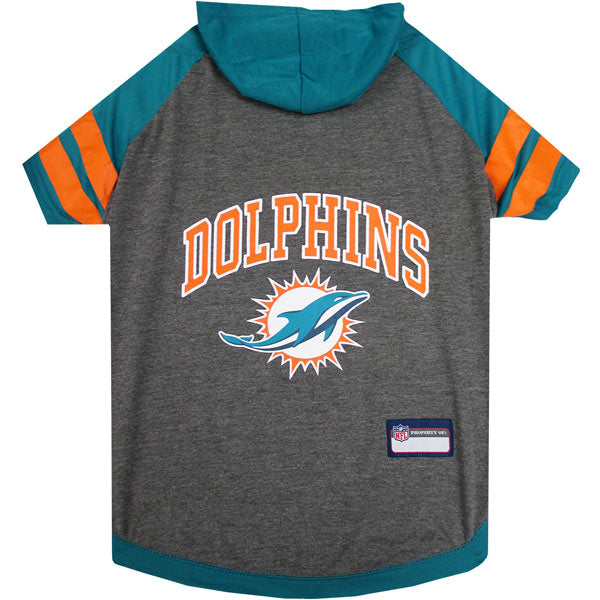 Miami Dolphins NFL Dog Hoodie Shirt