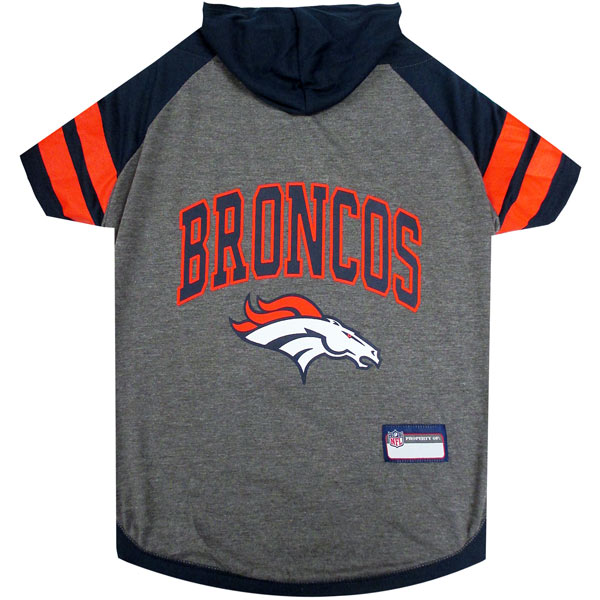 Denver Broncos NFL Dog Hoodie Shirt