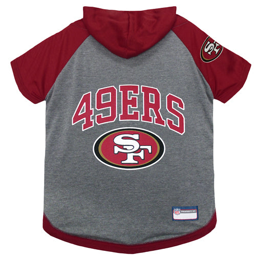 San Francisco 49ers NFL Dog Hoodie Shirt