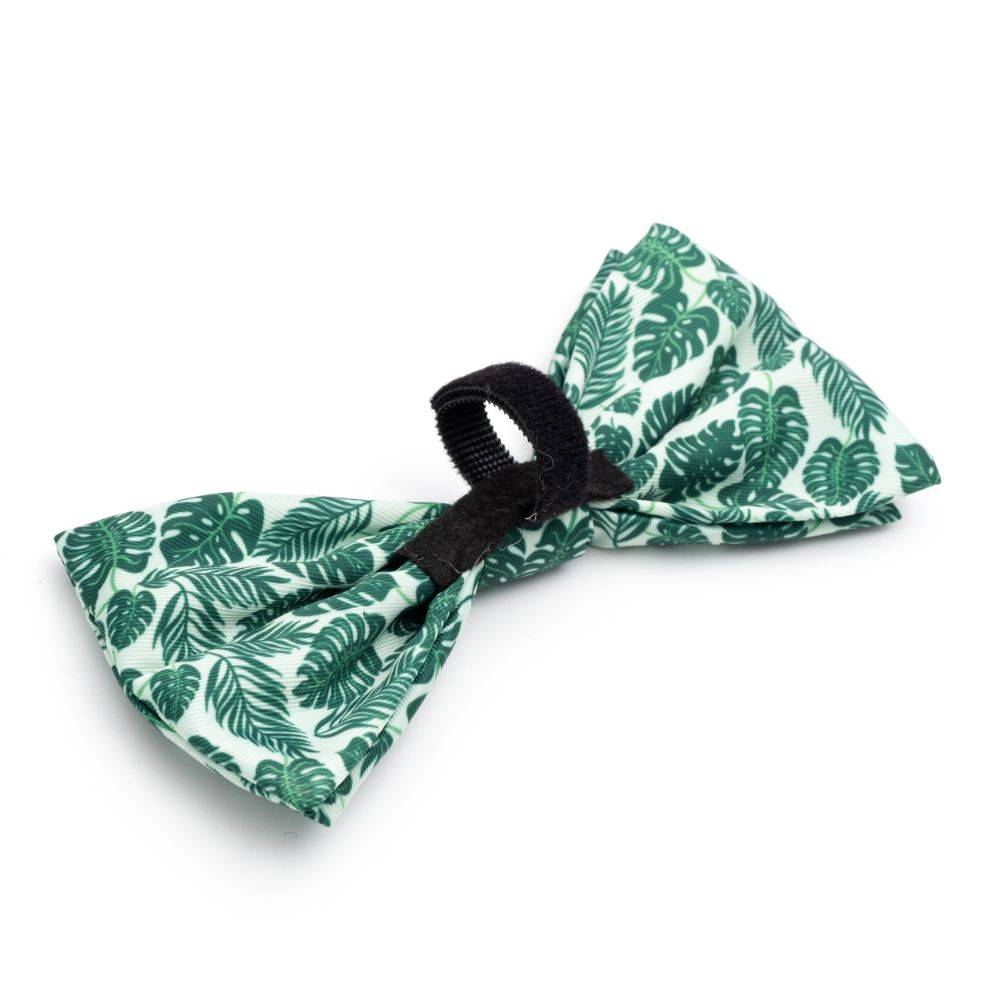 Tropical Leaves Bow Tie