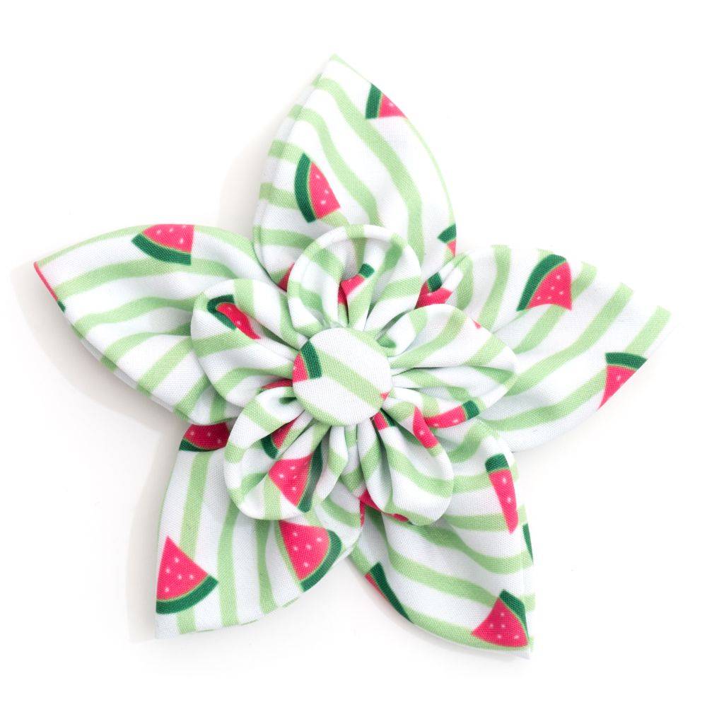 Green Stripe Watermelon Flower Default Title