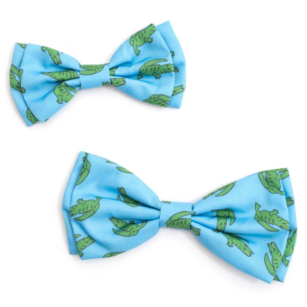 Blue Al the Gator Bow Tie