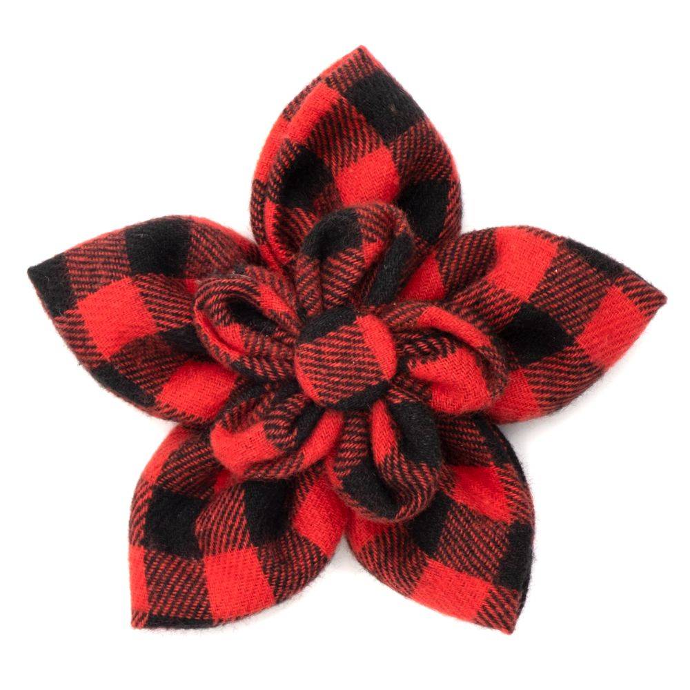 Red Buffalo Plaid Flower Default Title