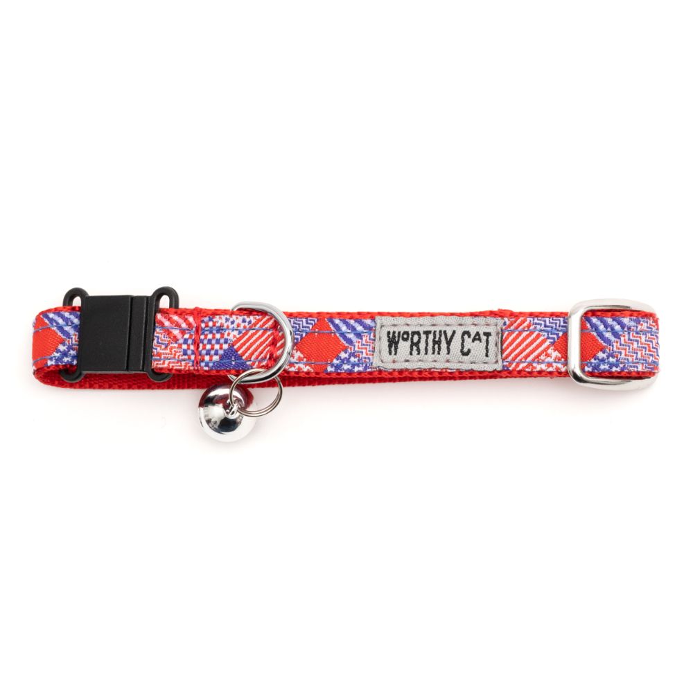 Americana Cat Collar