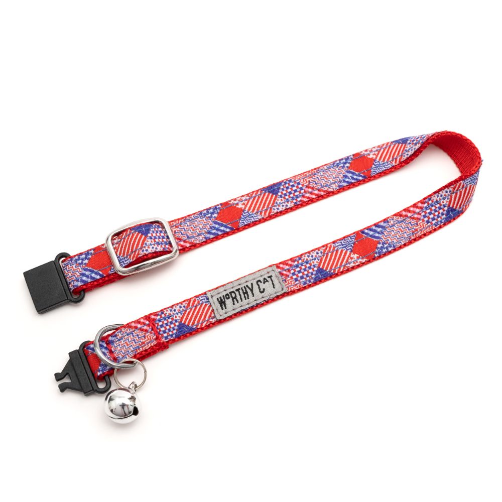 Americana Cat Collar