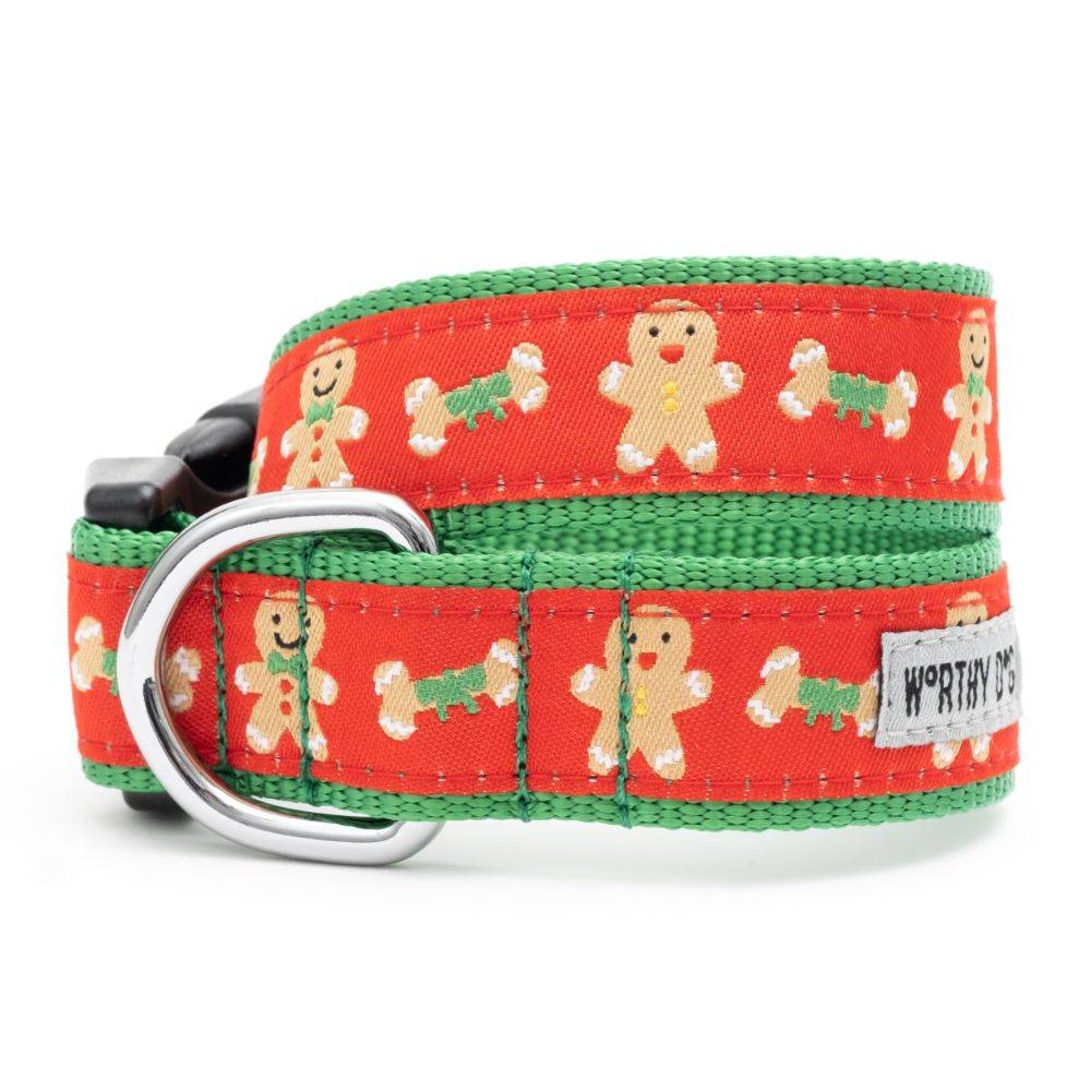 Gingerbread Bones Collar & Lead Collection