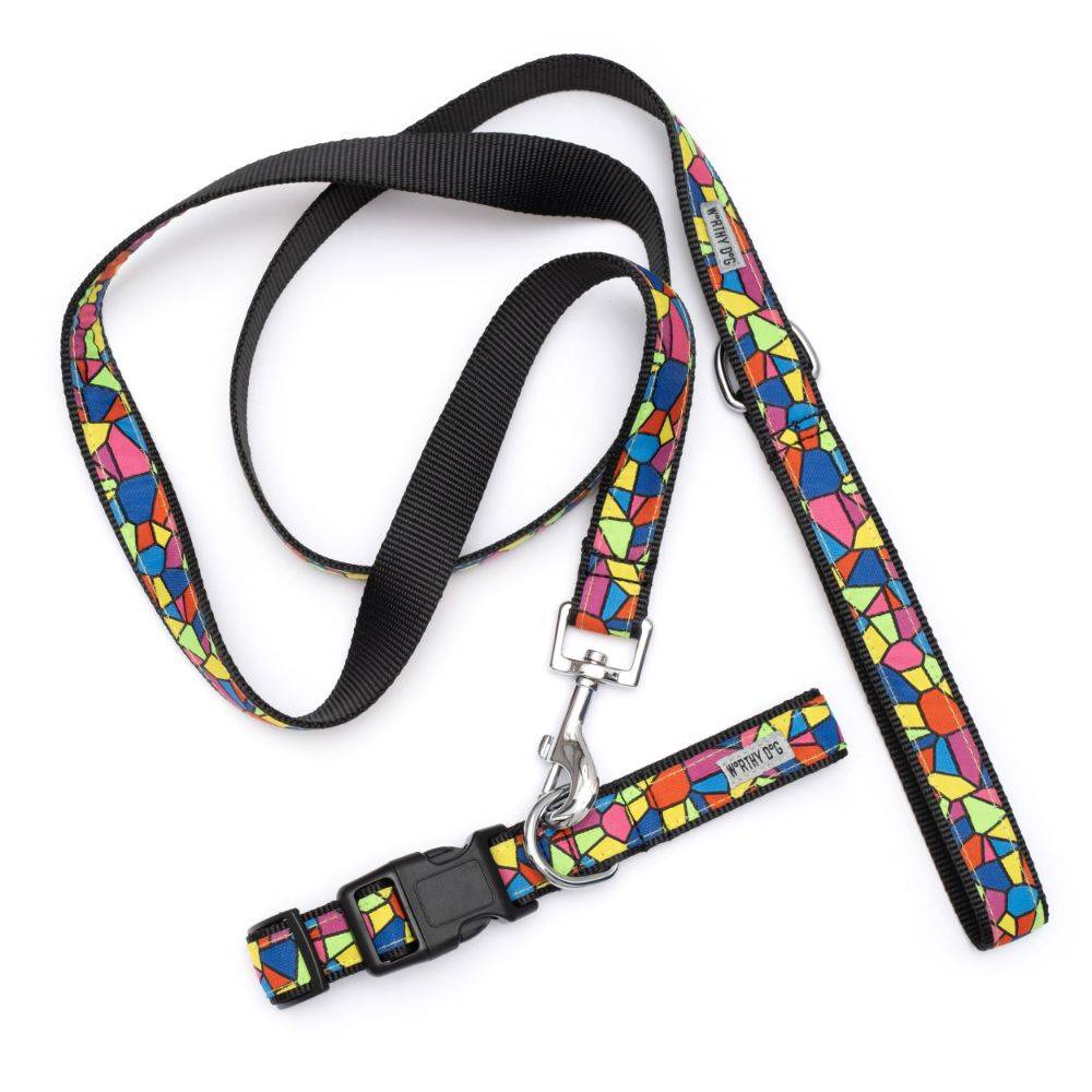 Stained Glass Collar & Lead Collection