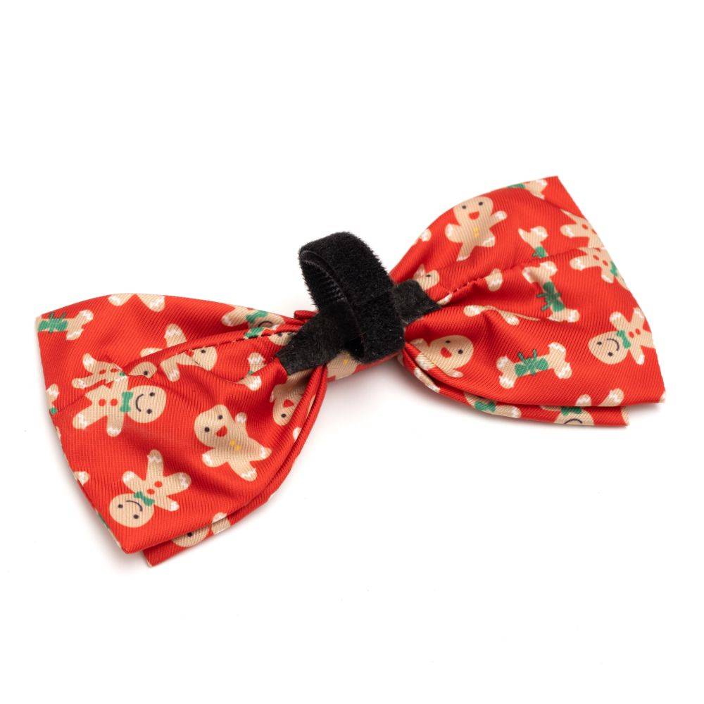 Gingerbread Bones Bow Tie