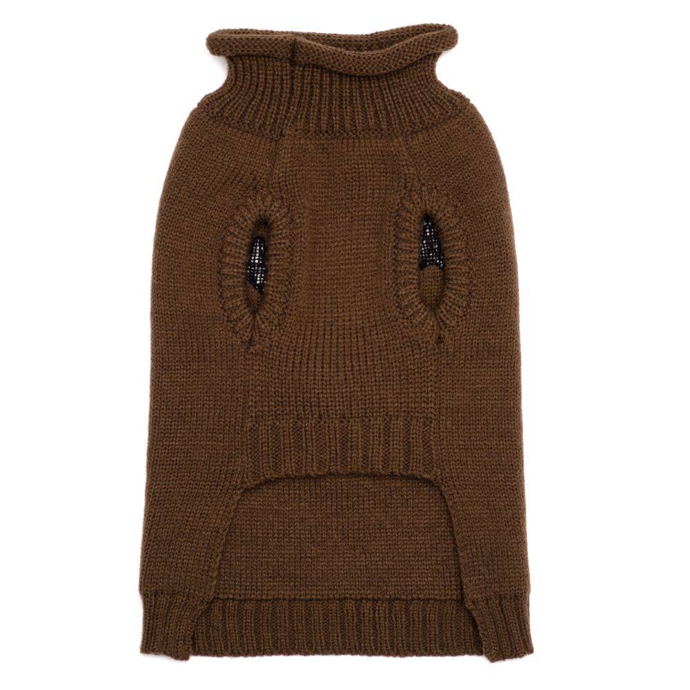 Brown Reindeer Face Sweater