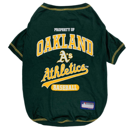 Oakland Athletics Dog Tee Shirt