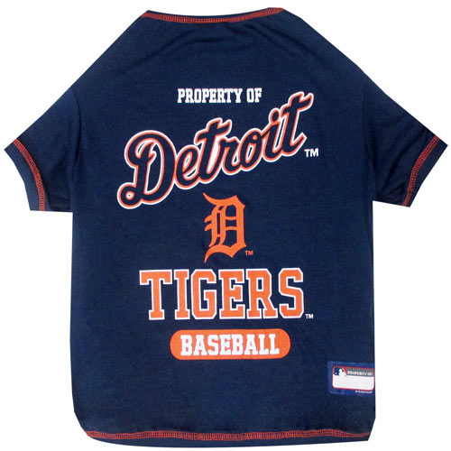 Detroit Tigers MLB Dog Tee Shirt