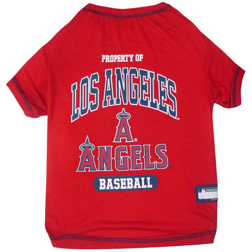 Los Angeles Angels MLB Dog Tee Shirt