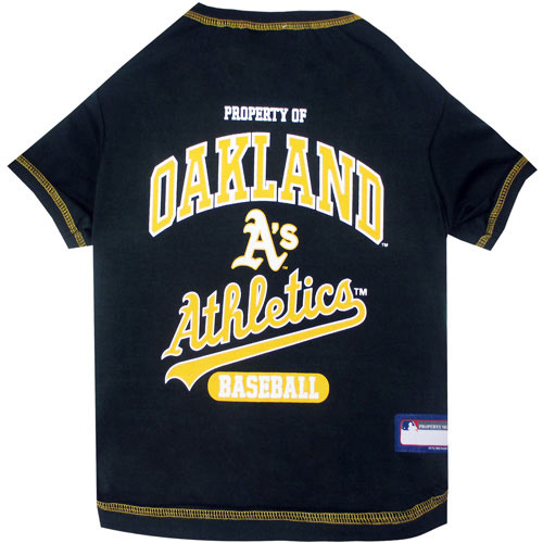 Oakland Athletics MLB Dog Tee Shirt