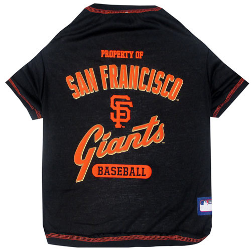 San Francisco Giants MLB Dog Tee Shirt