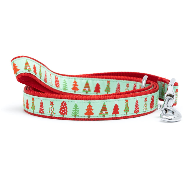 Holiday Trees Dog Collar