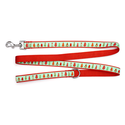 Holiday Trees Dog Collar