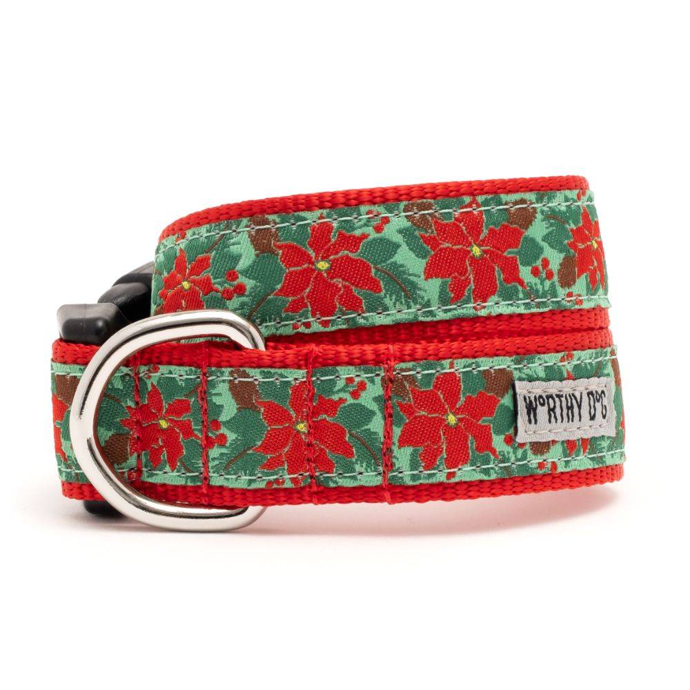 Green Poinsettias Collar Default Title