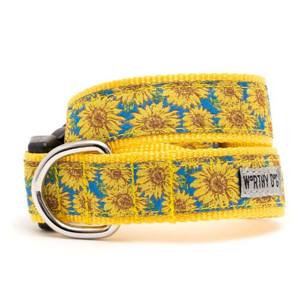 Blue Sunflowers Collar